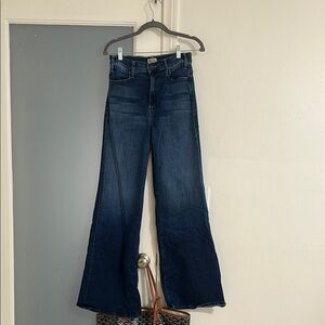 MOTHER wide leg Jeans
